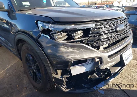 2020 Ford Explorer Xlt z USA, uszkodzony, nr VIN 1FMSK7DH2LGC59558